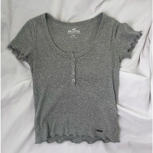 hollister baby tee